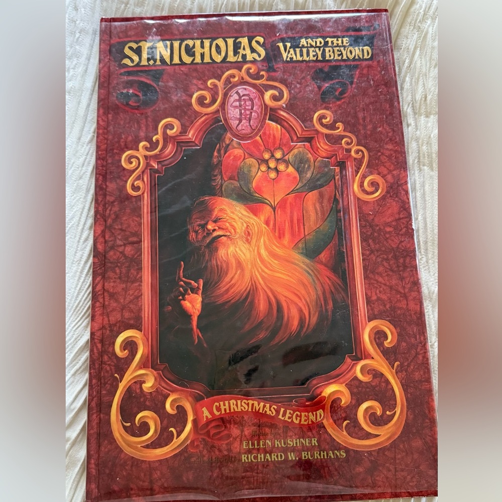 St. Nicholas and the Valley Beyond A Christmas Legend Ellen Kushner LRG HC BOOK